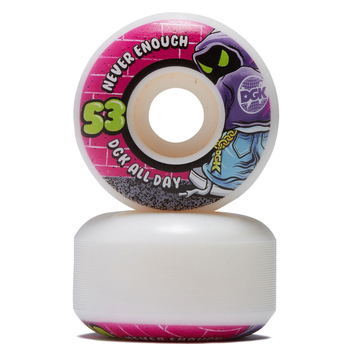 DGK Throwie 101A Skateboard Wheels - 53mm image 2