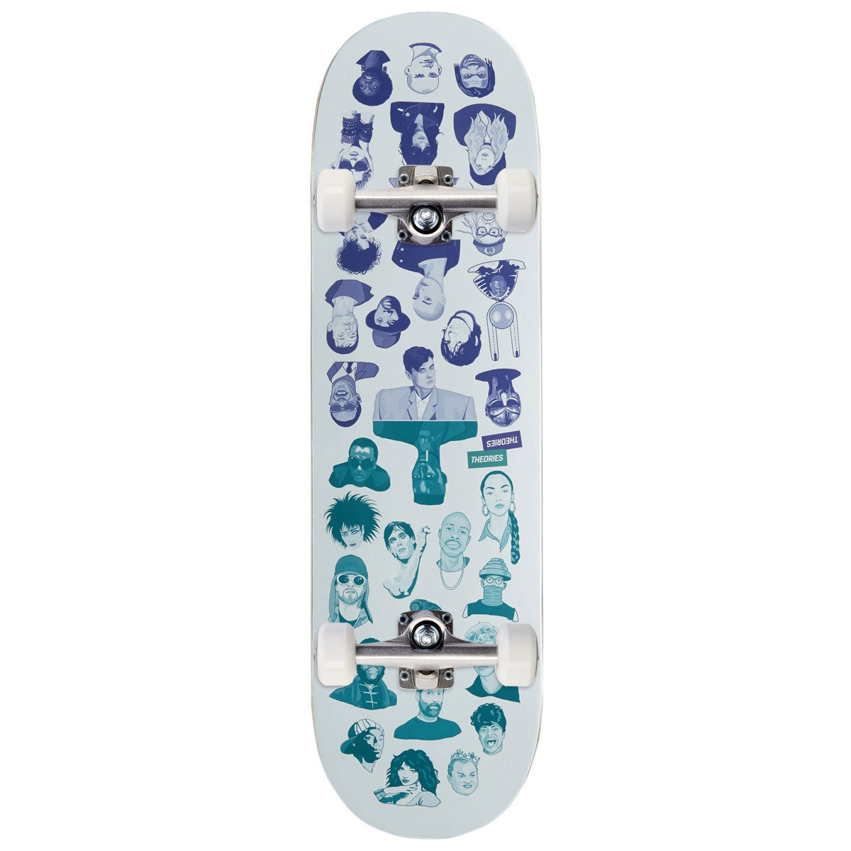 Theories Mixtape Skateboard Complete - 8.75
