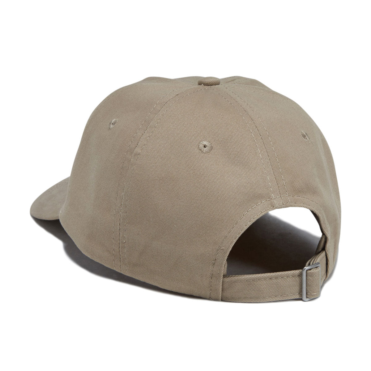 Skate Jawn Cover Box 6 Panel Hat - Khaki image 2