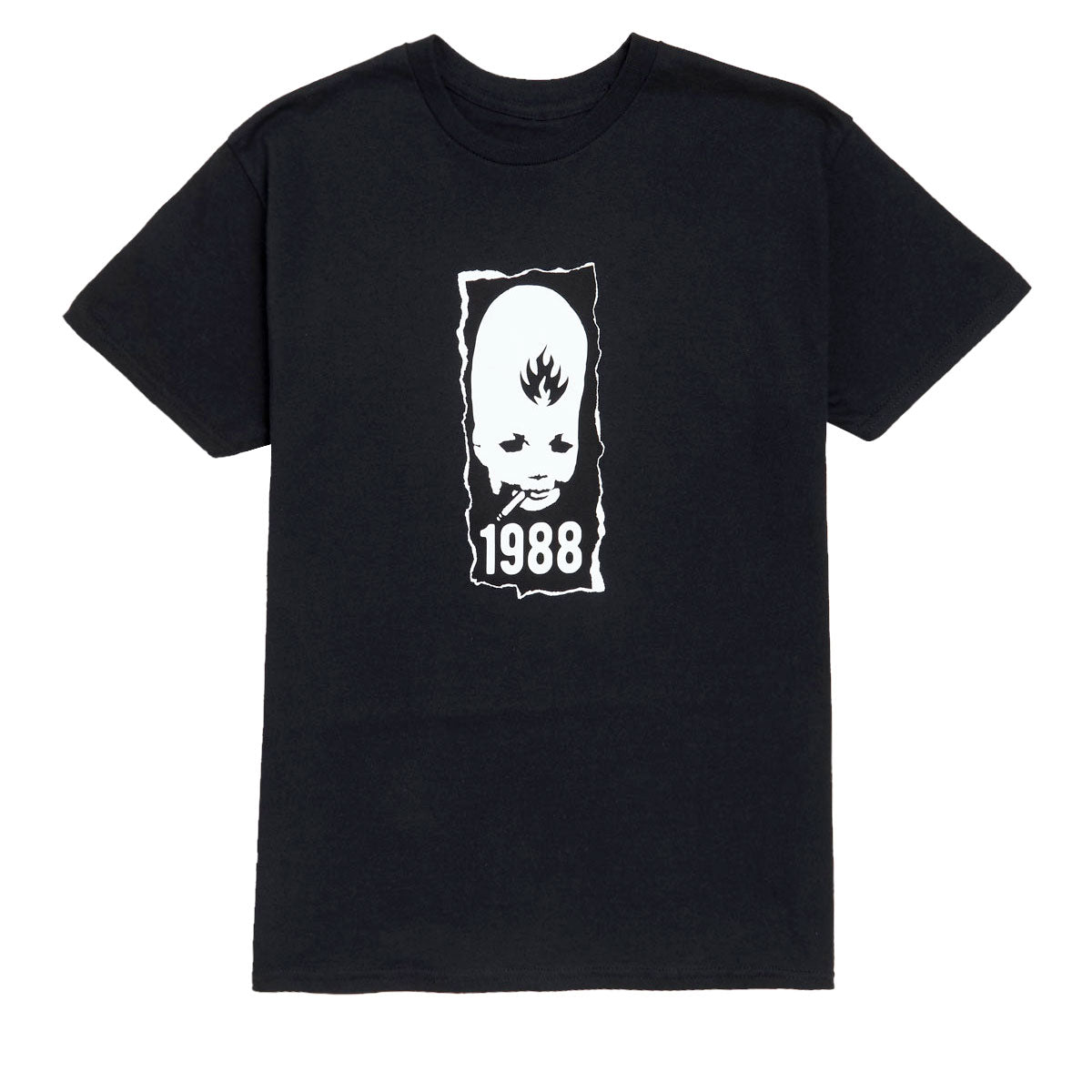 Black Label Thumbhead Torn T-Shirt - Black image 1