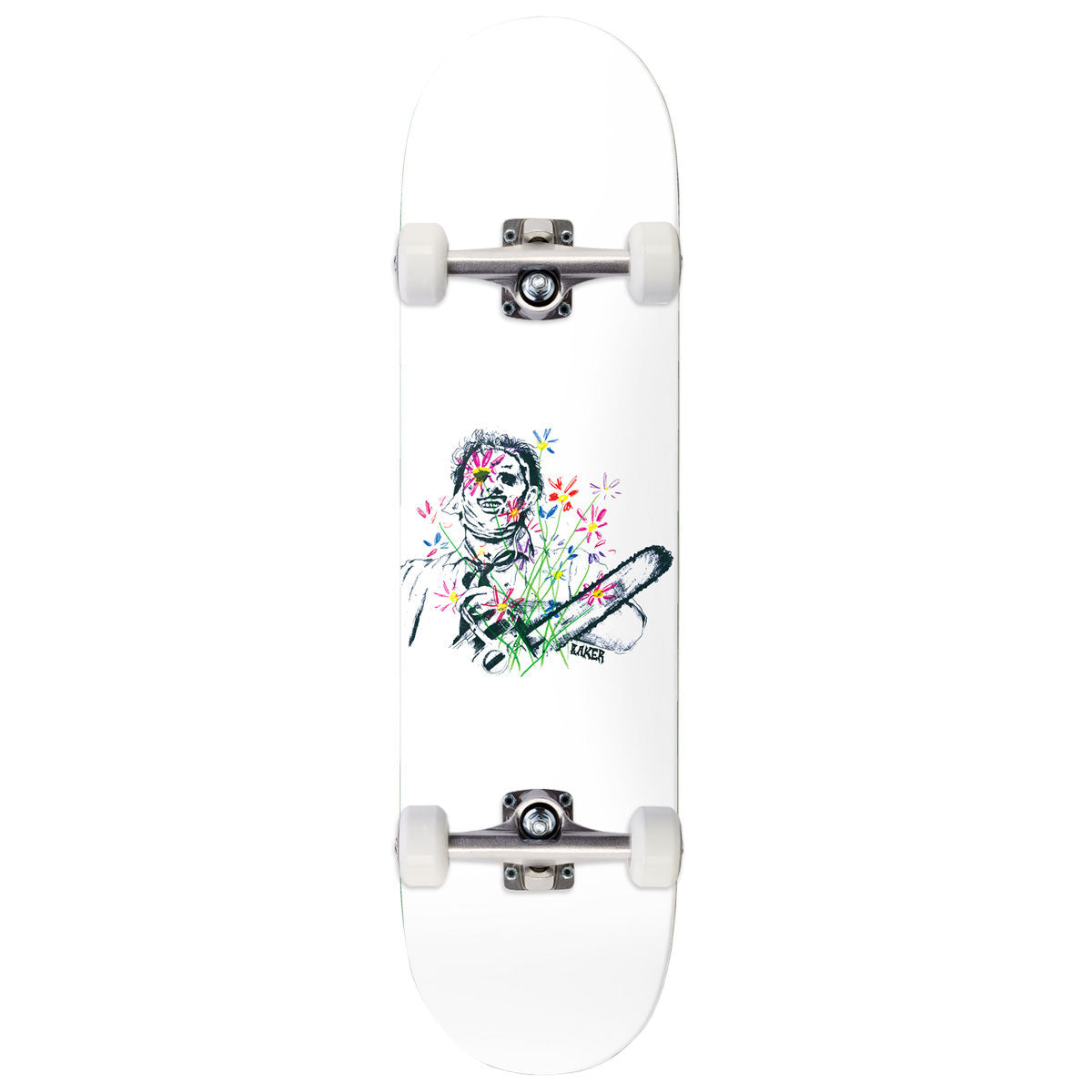 Baker Casper Brooker Texas Flowers Skateboard Complete - 8.50
