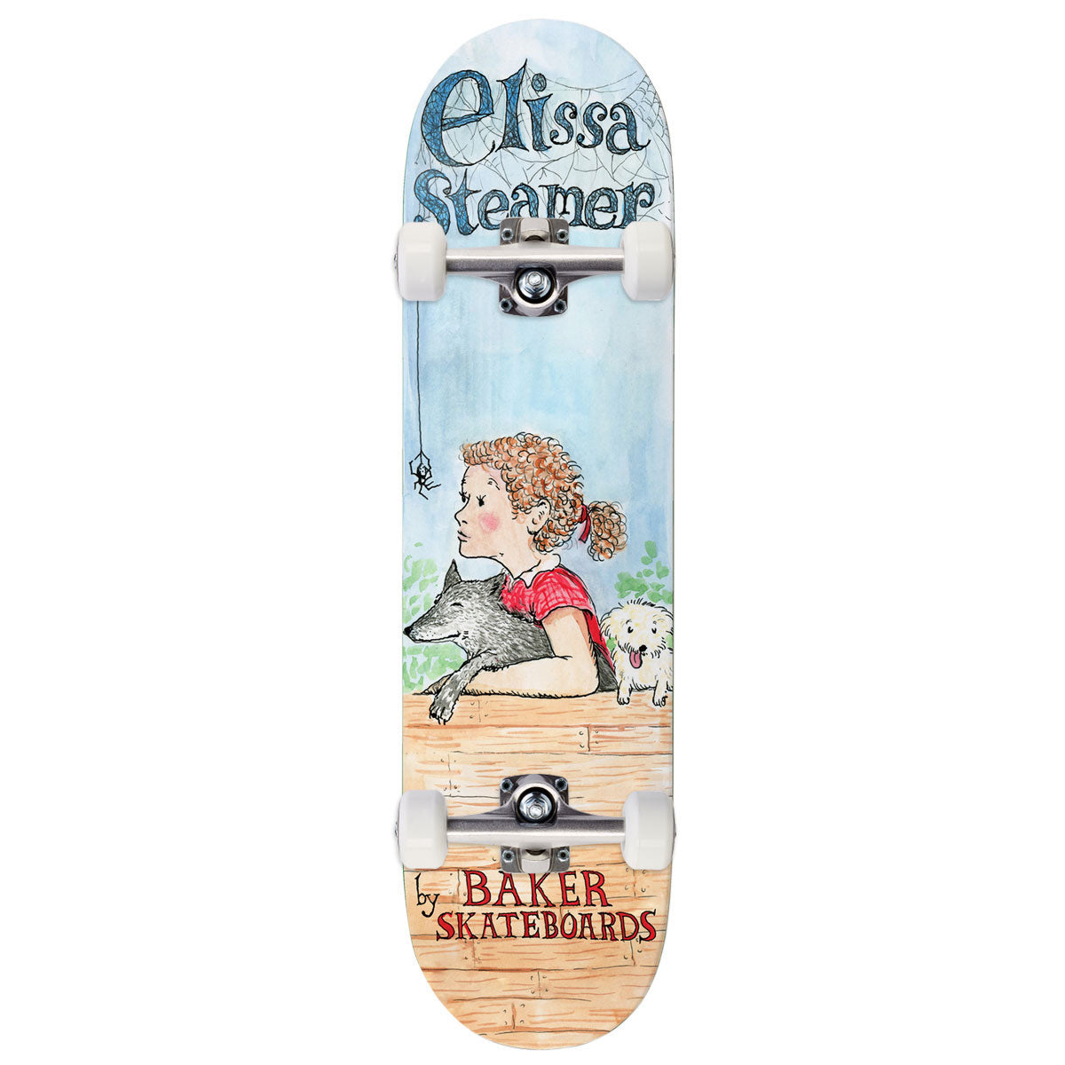 Baker Elissa Steamer Elissa's Web Skateboard Complete - 8.25