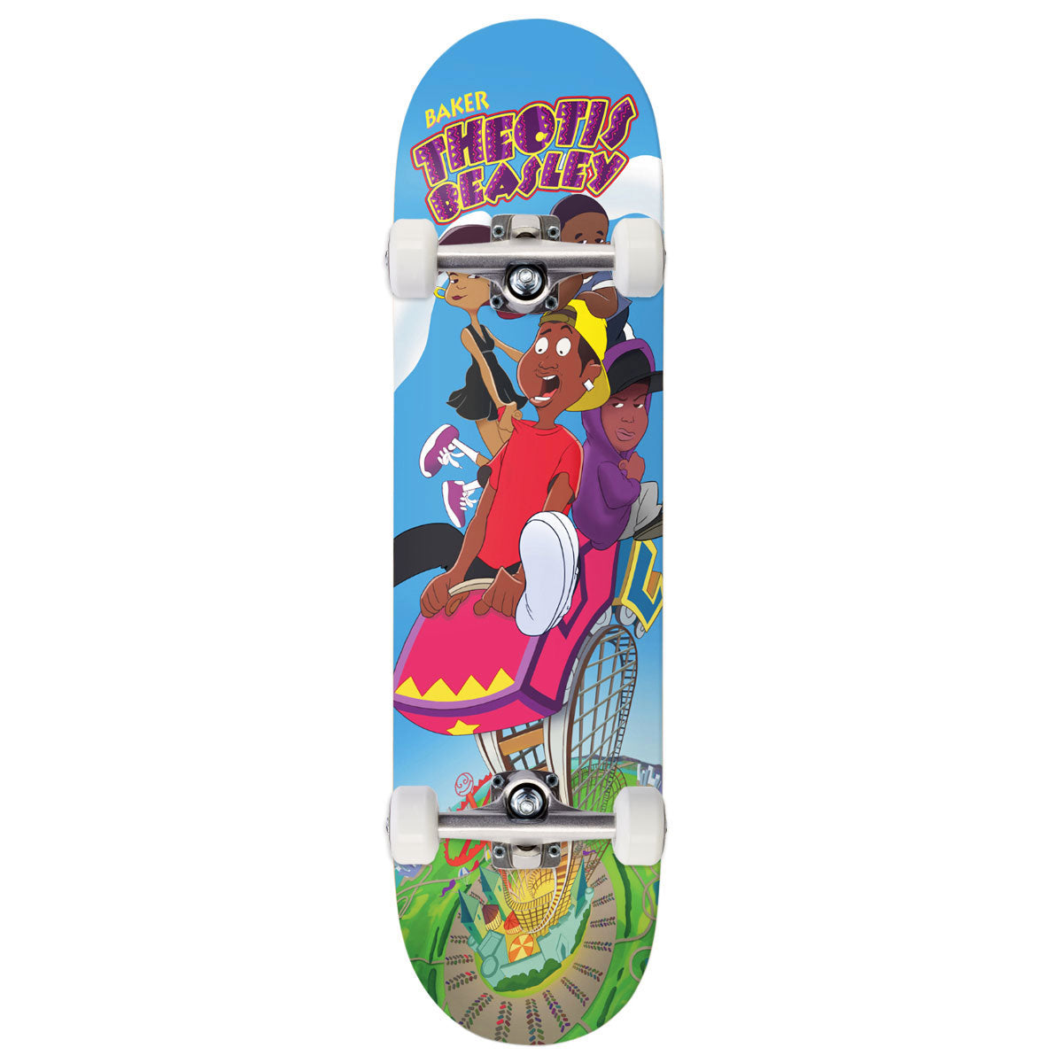 Baker Theotis Beasley Roller Coaster Skateboard Complete - 8.25