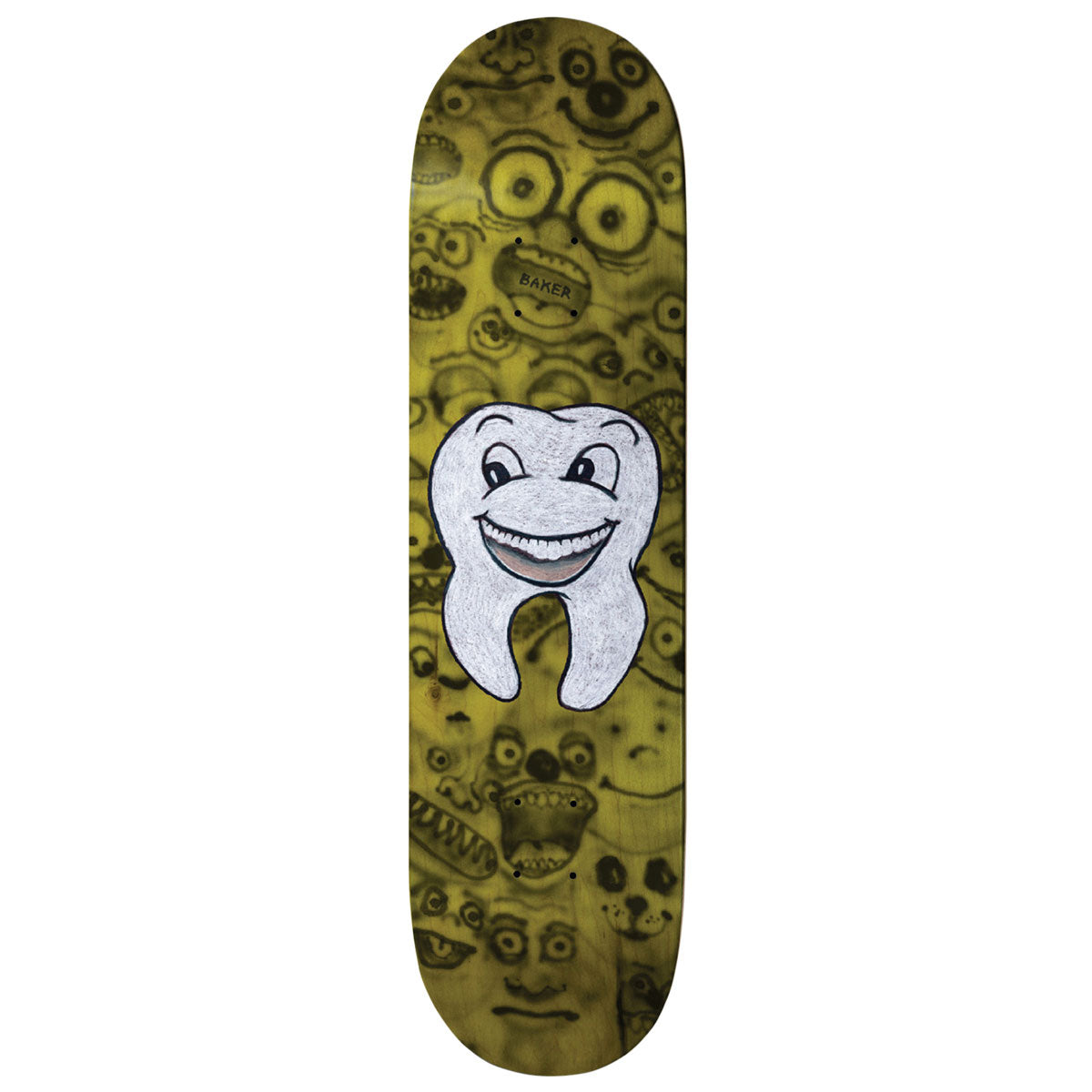 Baker Justin Figgy Figueroa Rocket Science Skateboard Deck - 8.25