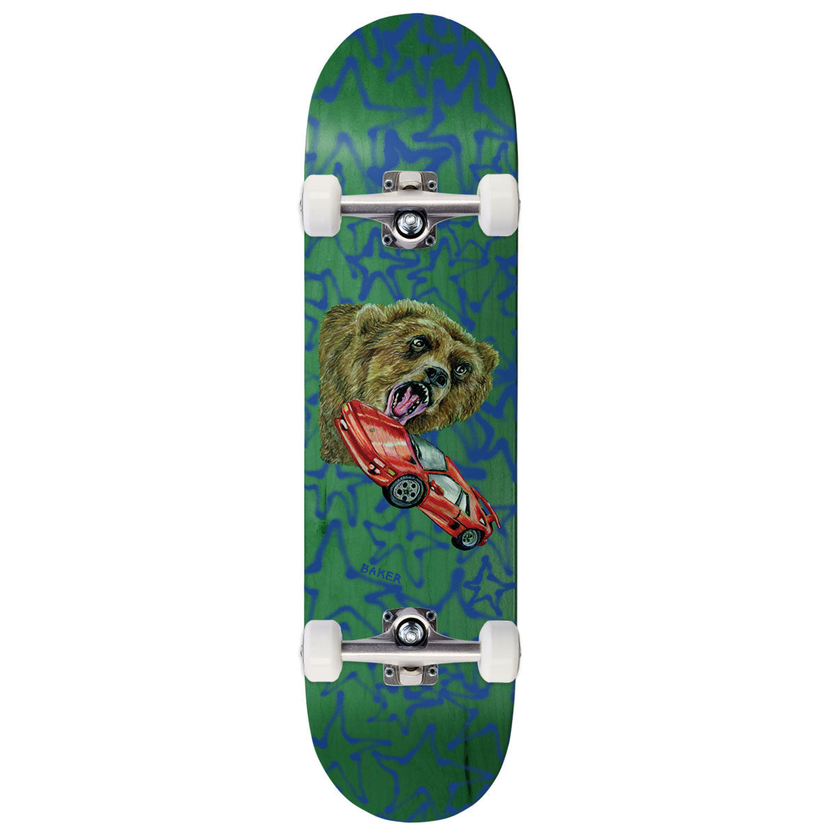 Baker Jacopo Carozzi Rocket Science Skateboard Complete - 8.38