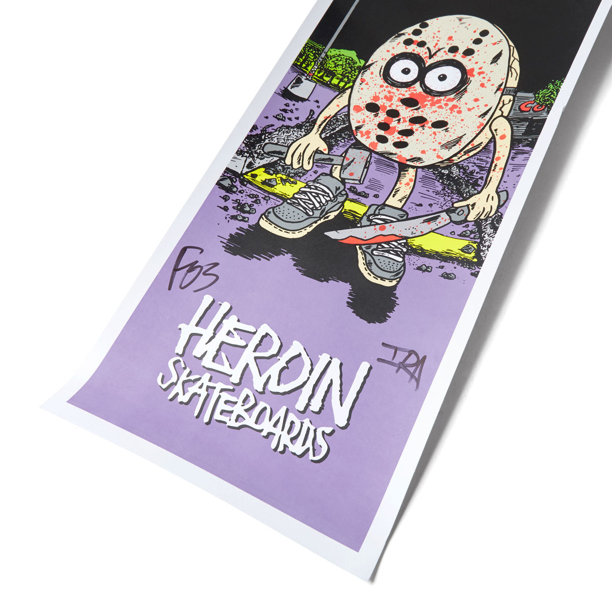Pragmatic Prints x Heroin Curb Killer Print - Purple image 2