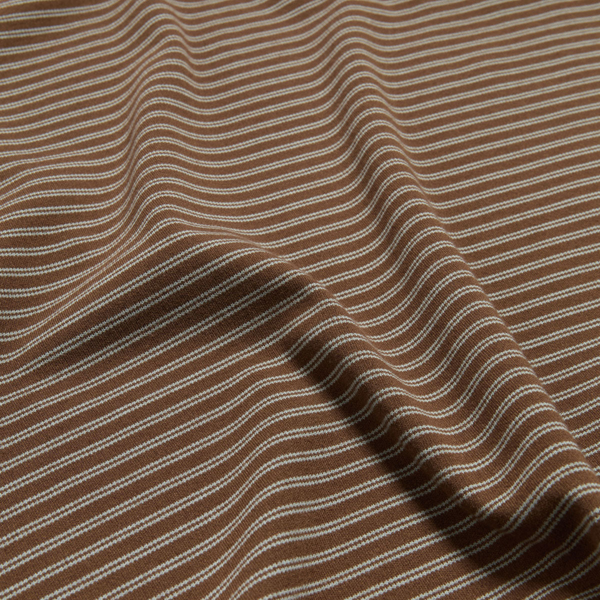 Quasi ISO Striped Pocket T-Shirt - Brown image 3