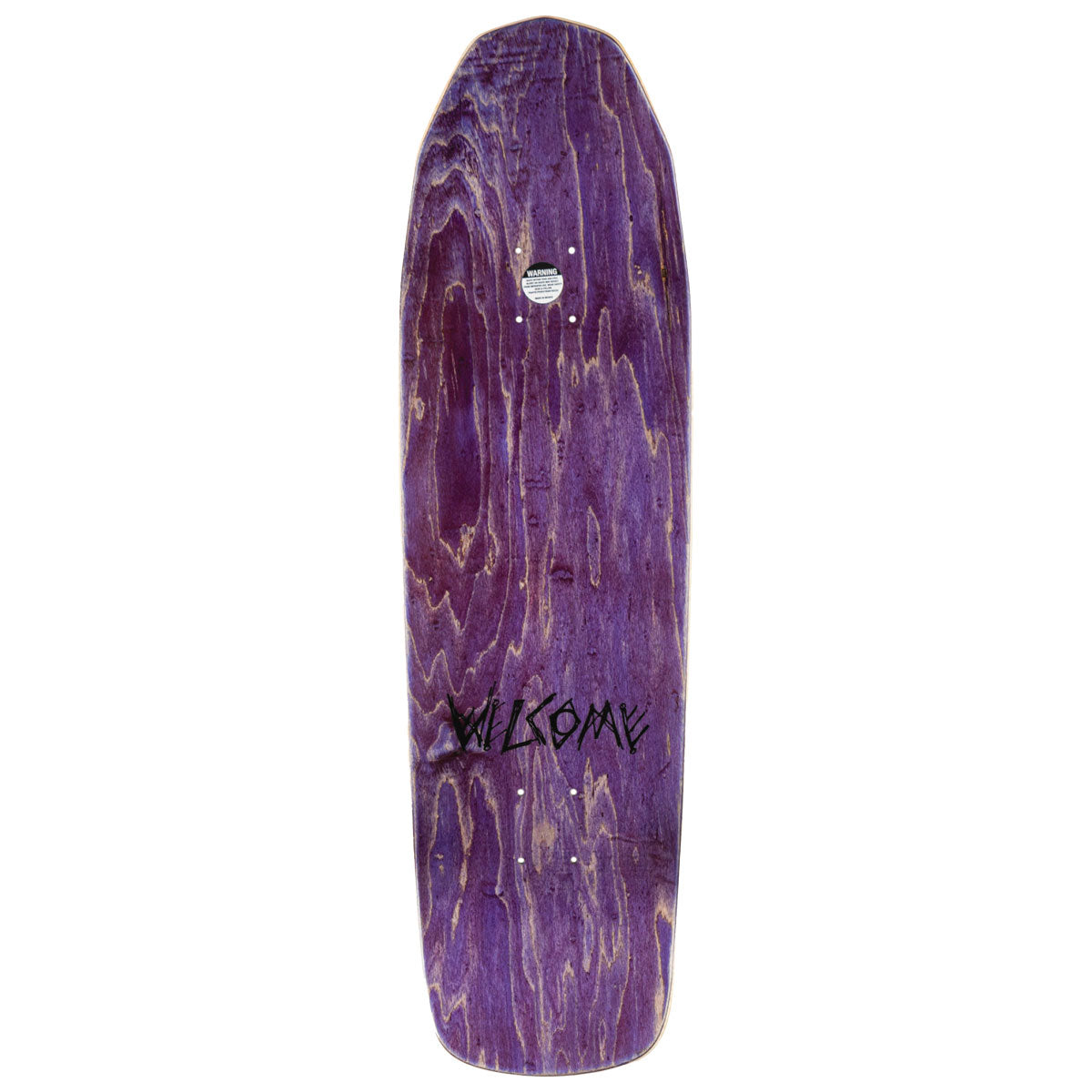 Welcome Jackalope On Basilisk Skateboard Deck - Surf Fade - 8.80