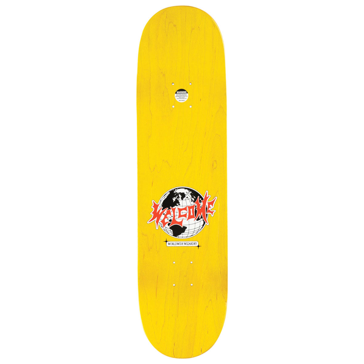 Welcome Mace Skateboard Deck - Black - 8.25