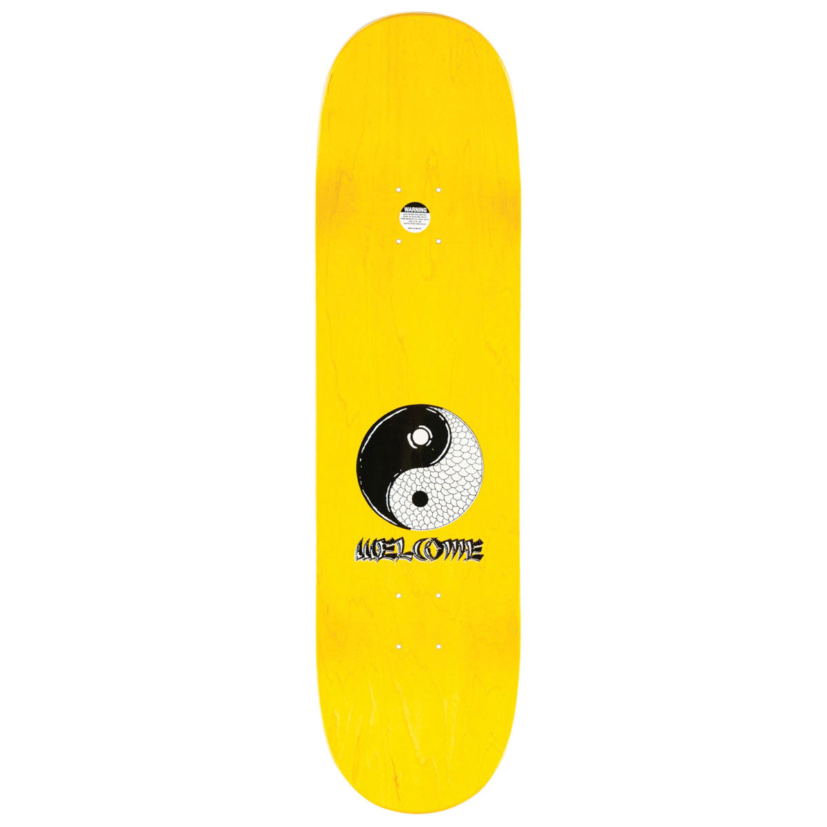 Welcome Opps Skateboard Deck - White - 8.50
