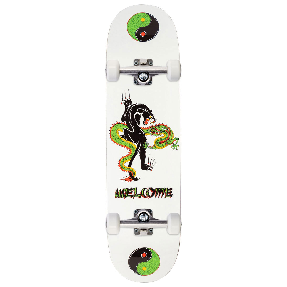 Welcome Opps Skateboard Complete - White - 8.50