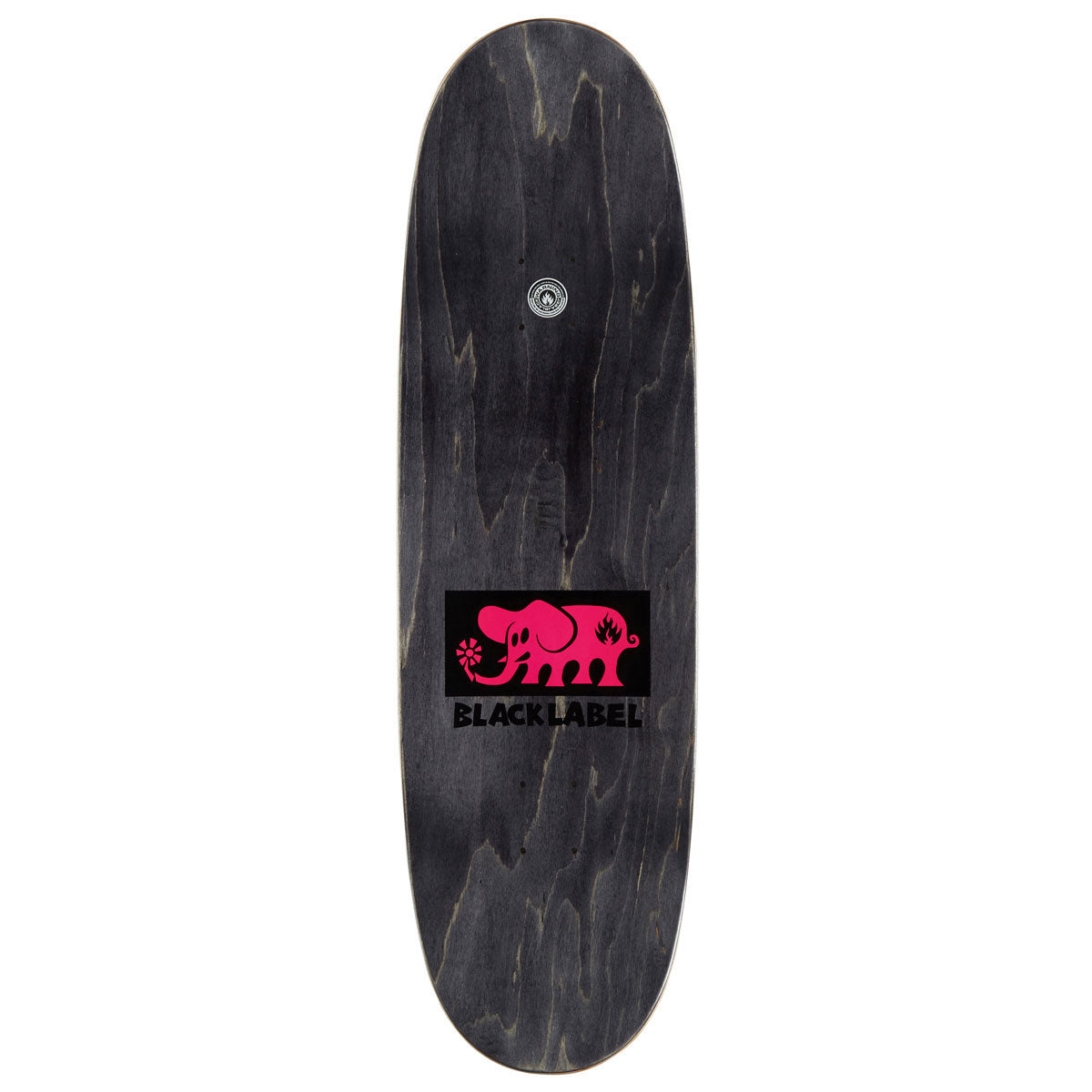 Black Label Elephant Block Tugboat Shape Skateboard Complete - Pink - 9.50