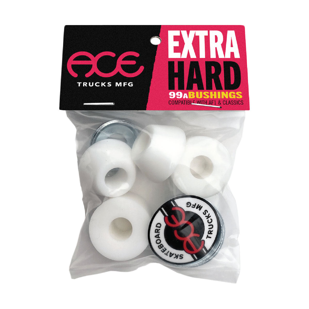 Ace Extra Hard Bushings - White image 1