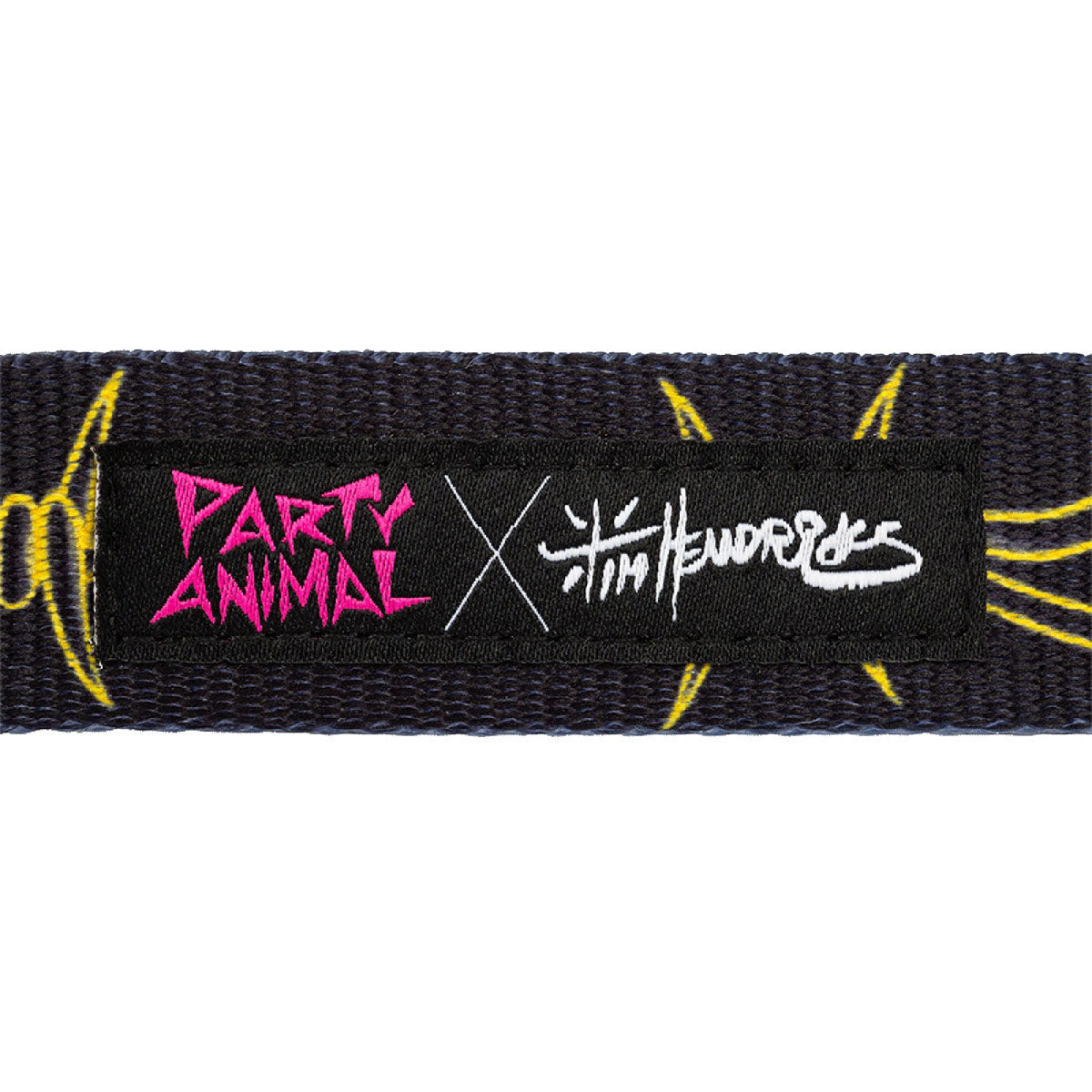 Party Animal x Tim Hendricks Barbwire Dog Leash - Black image 2