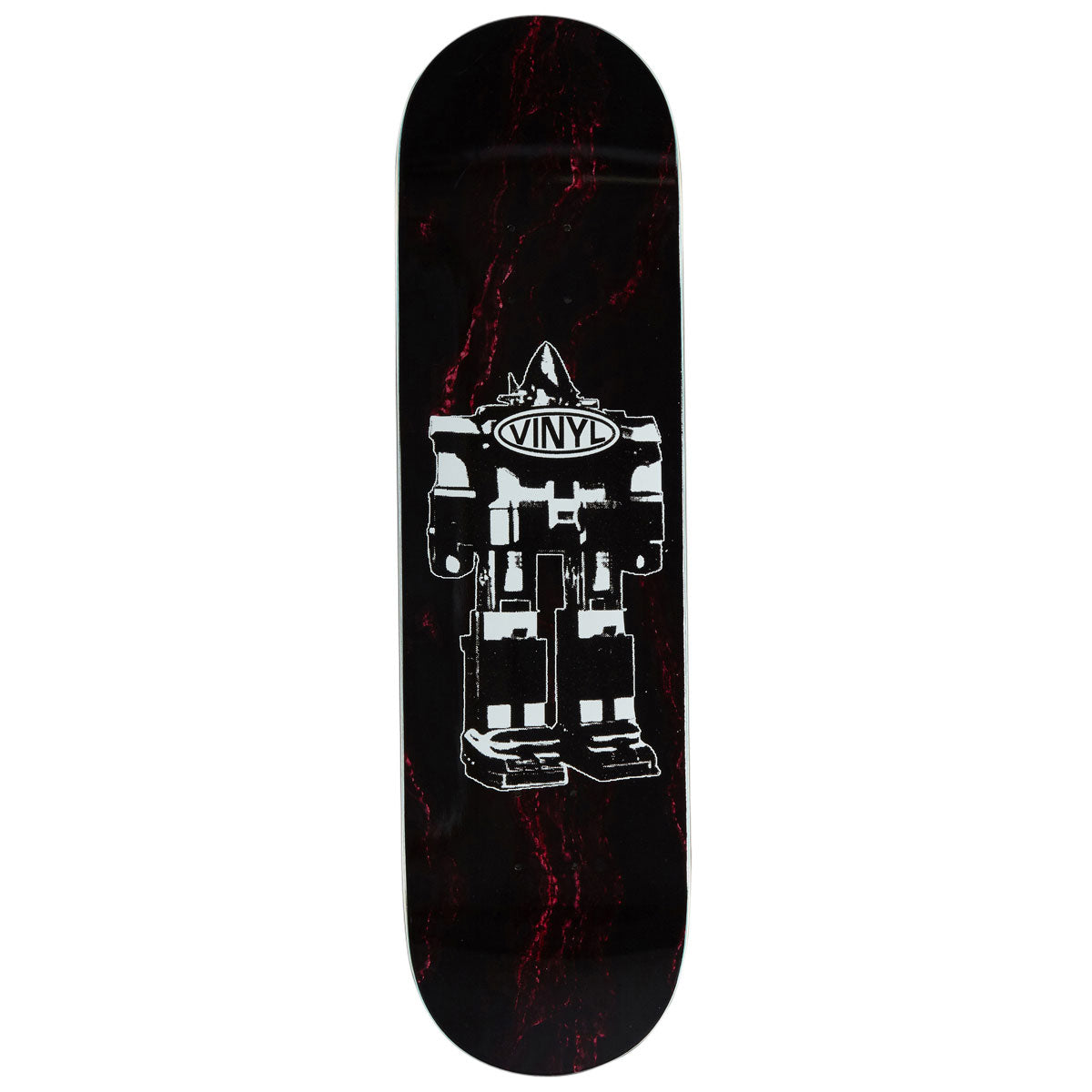 Vinyl Robot Skateboard Deck - 8.25
