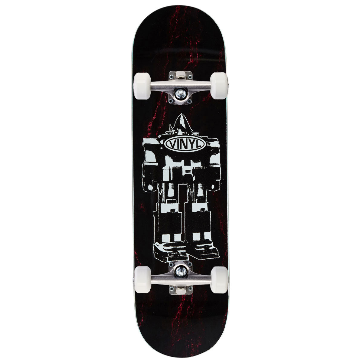 Vinyl Robot Skateboard Complete - 8.38