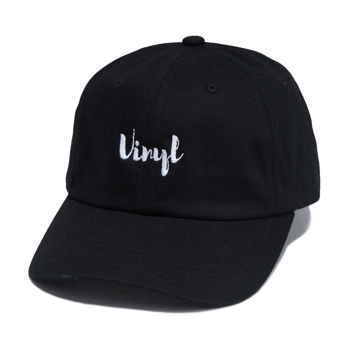 Vinyl Cursive Dad Hat - Black image 1