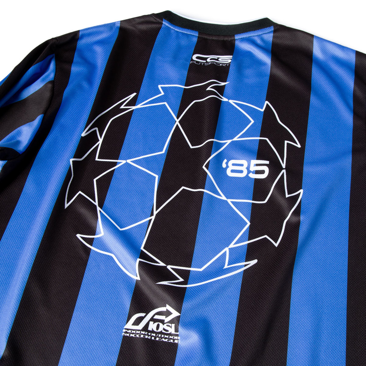 CCS Retro '85 Long Sleeve Soccer Jersey - Blue Stripe image 4