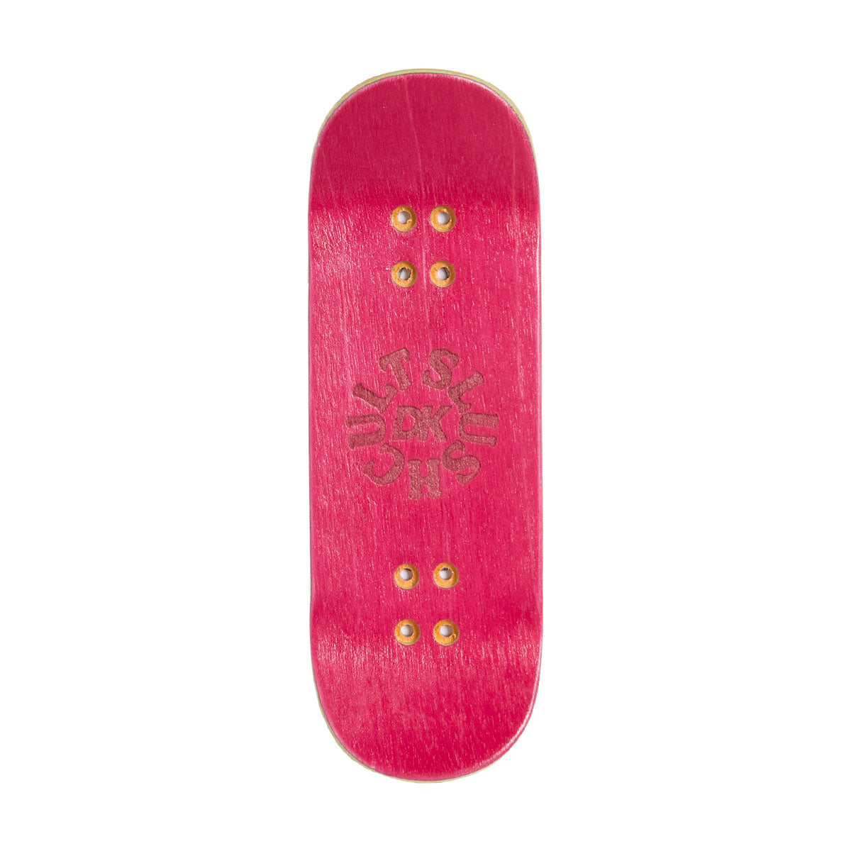 SlushCult x Ollie Lotus Shop Fingerboard Deck - Clear - 32mm image 2