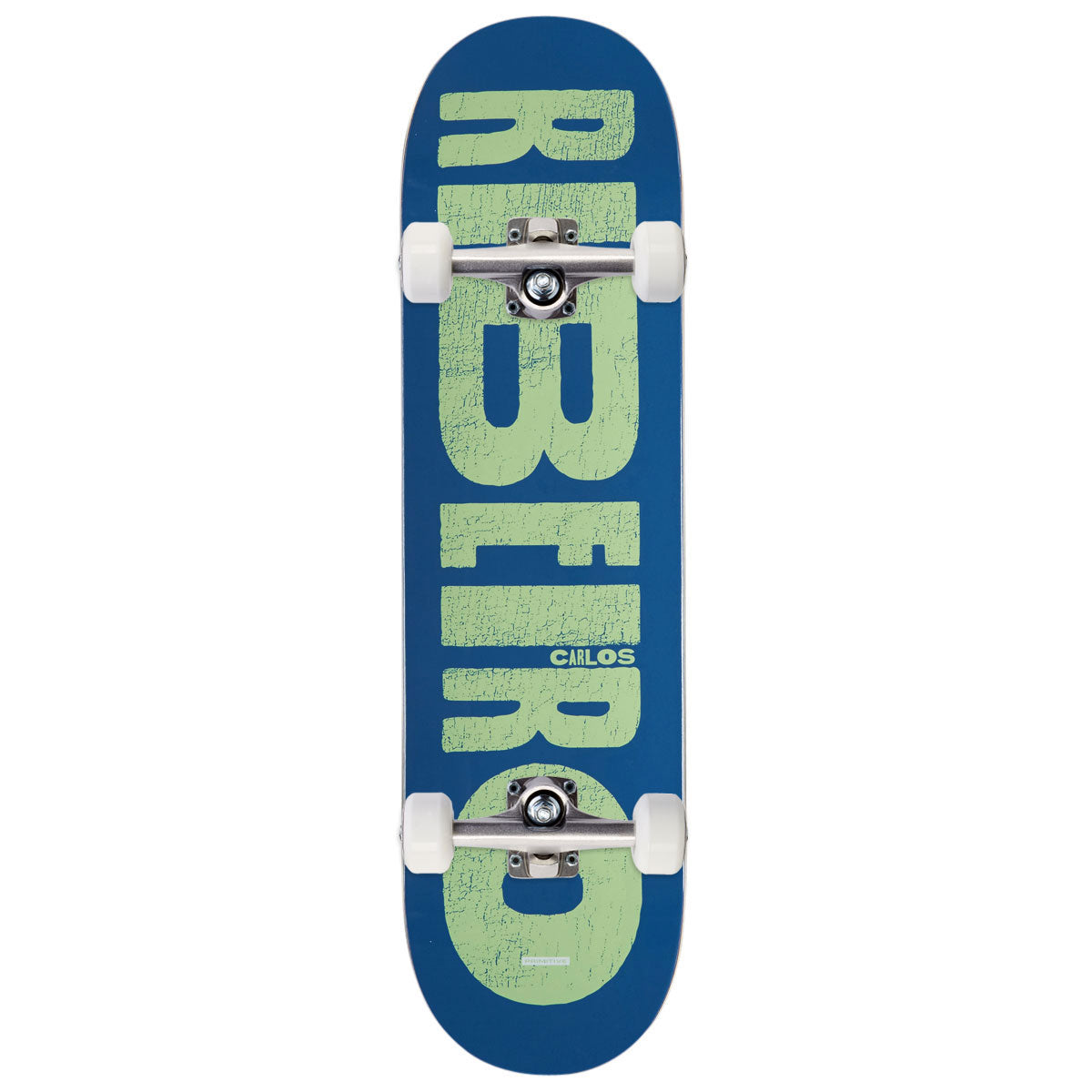 Primitive Ribeiro Stretch Skateboard Complete - Blue - 8.25
