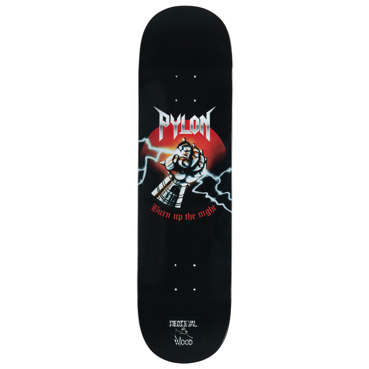 Pylon Burn Up The Night Skateboard Deck - 8.38