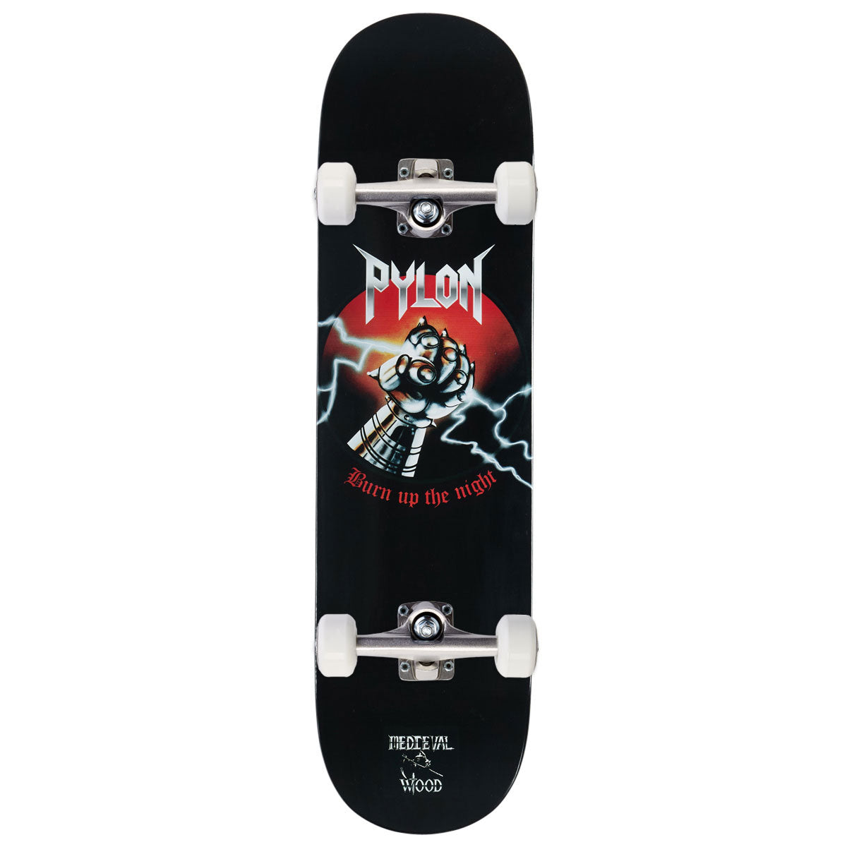 Pylon Burn Up The Night Skateboard Complete - 8.38