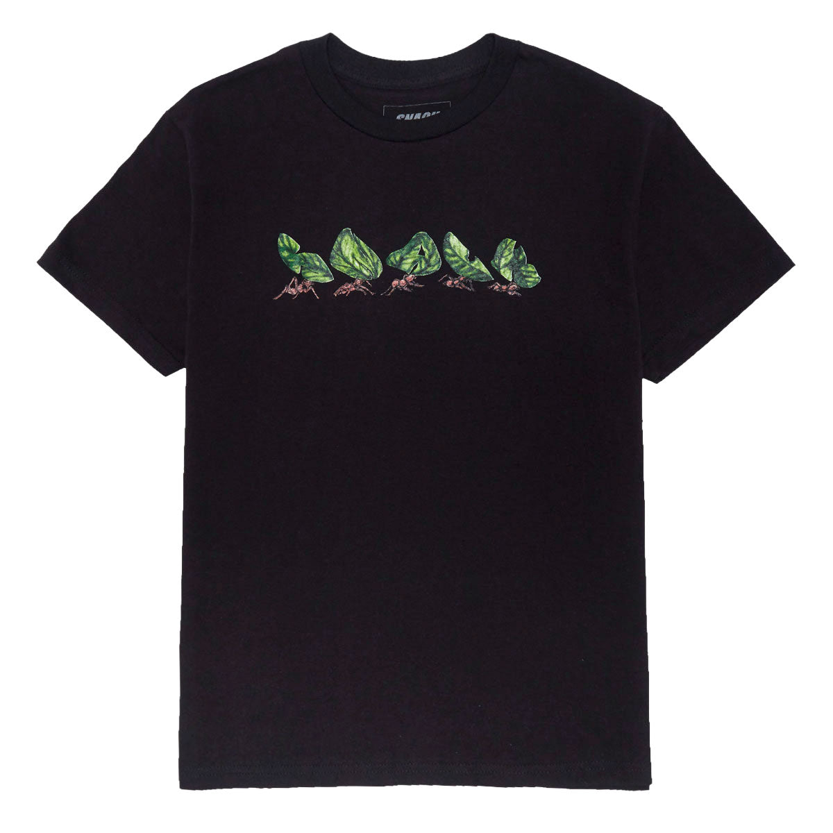 Snack Leafcutter T-Shirt - Black image 1