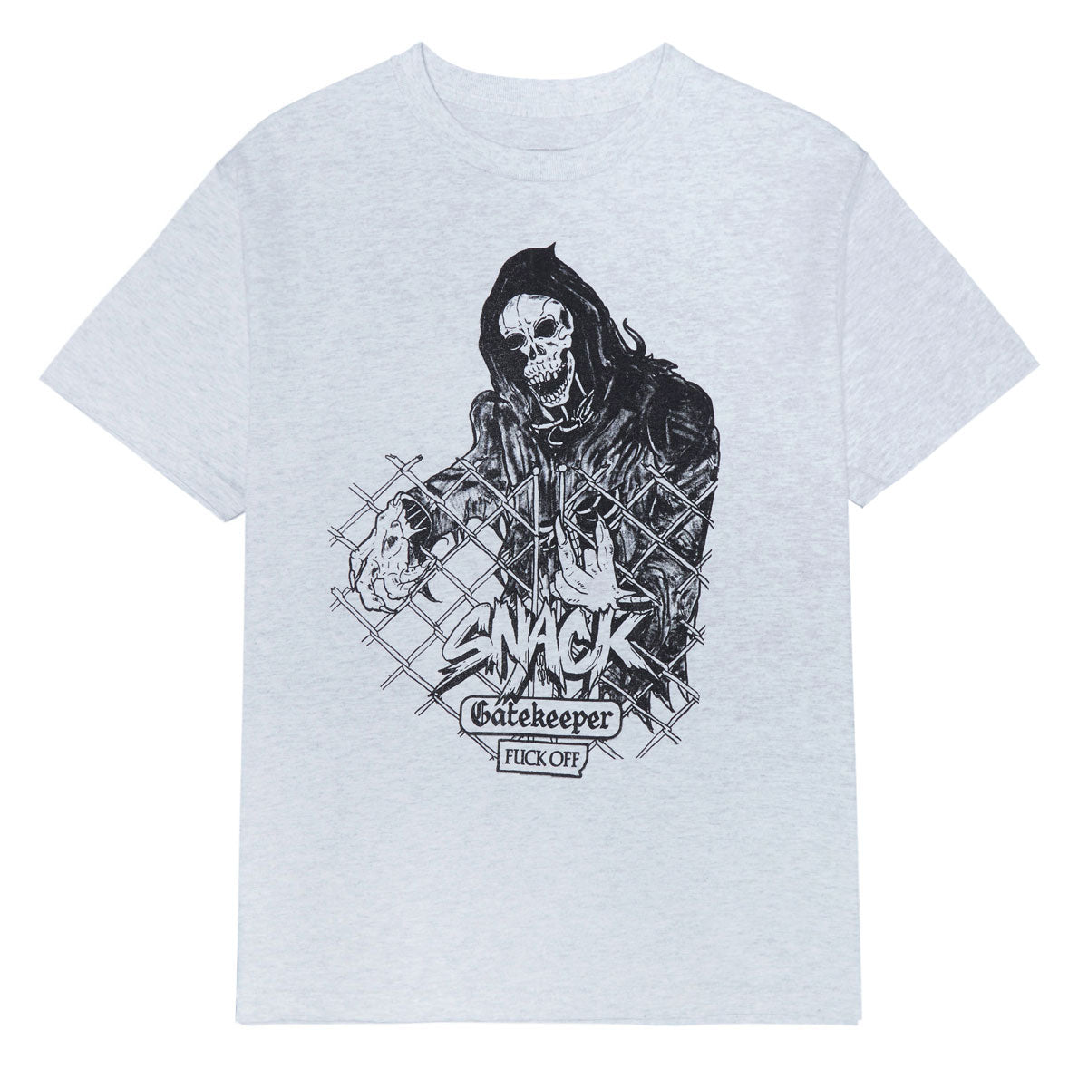 Snack Gatekeeper T-Shirt - Ash image 1