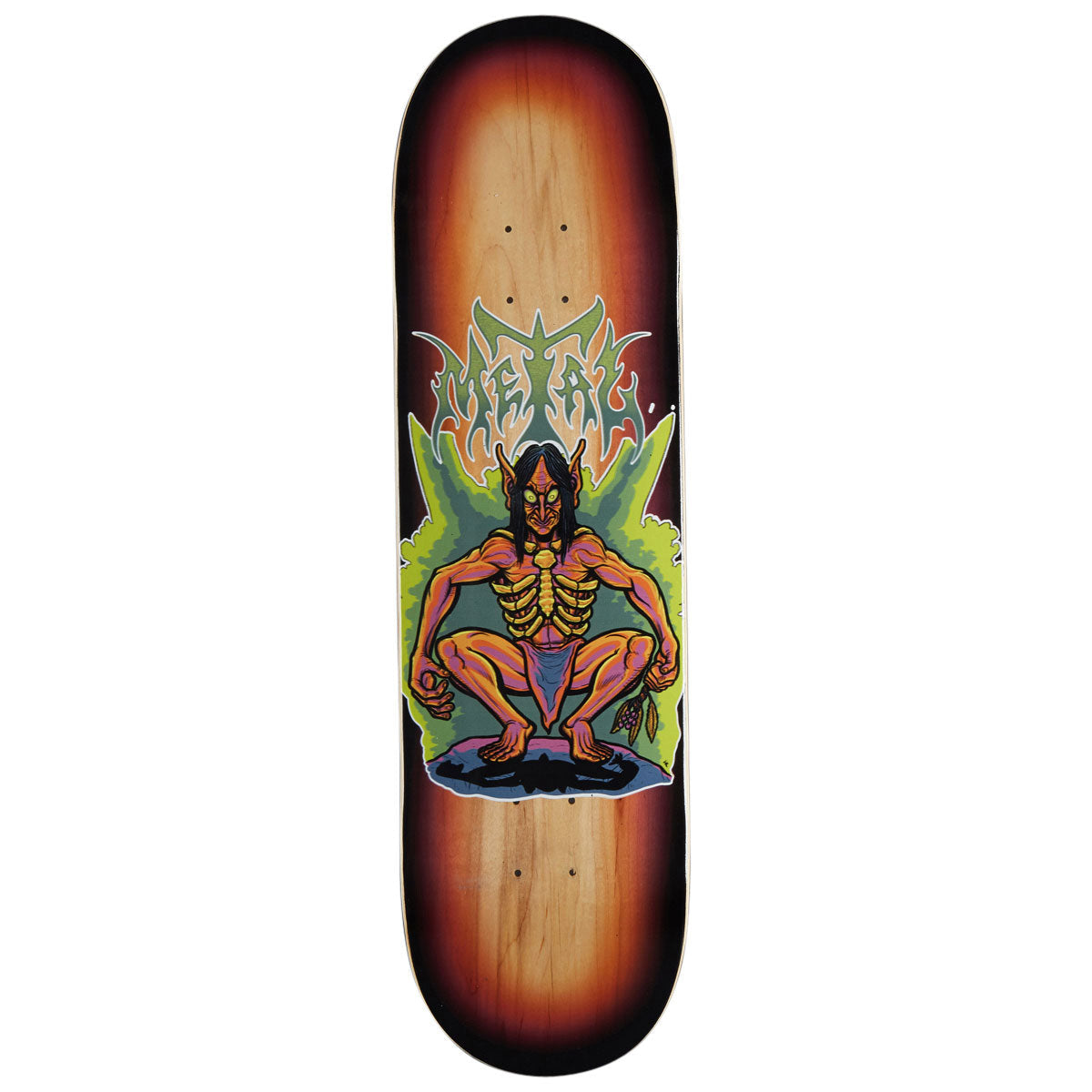 Metal Wegamus Skateboard Deck - 8.50