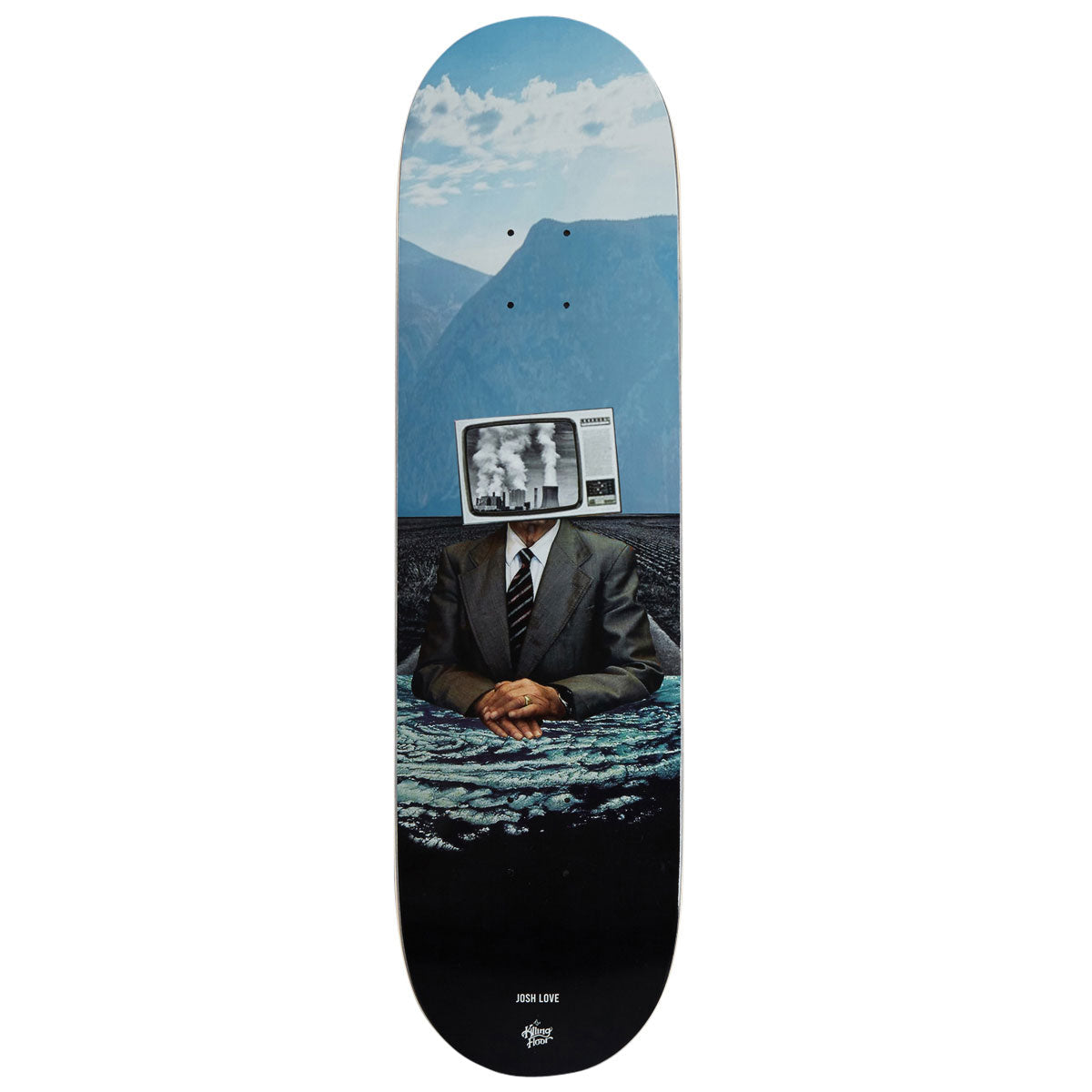 The Killing Floor Josh Love Fake News Skateboard Deck - 8.38