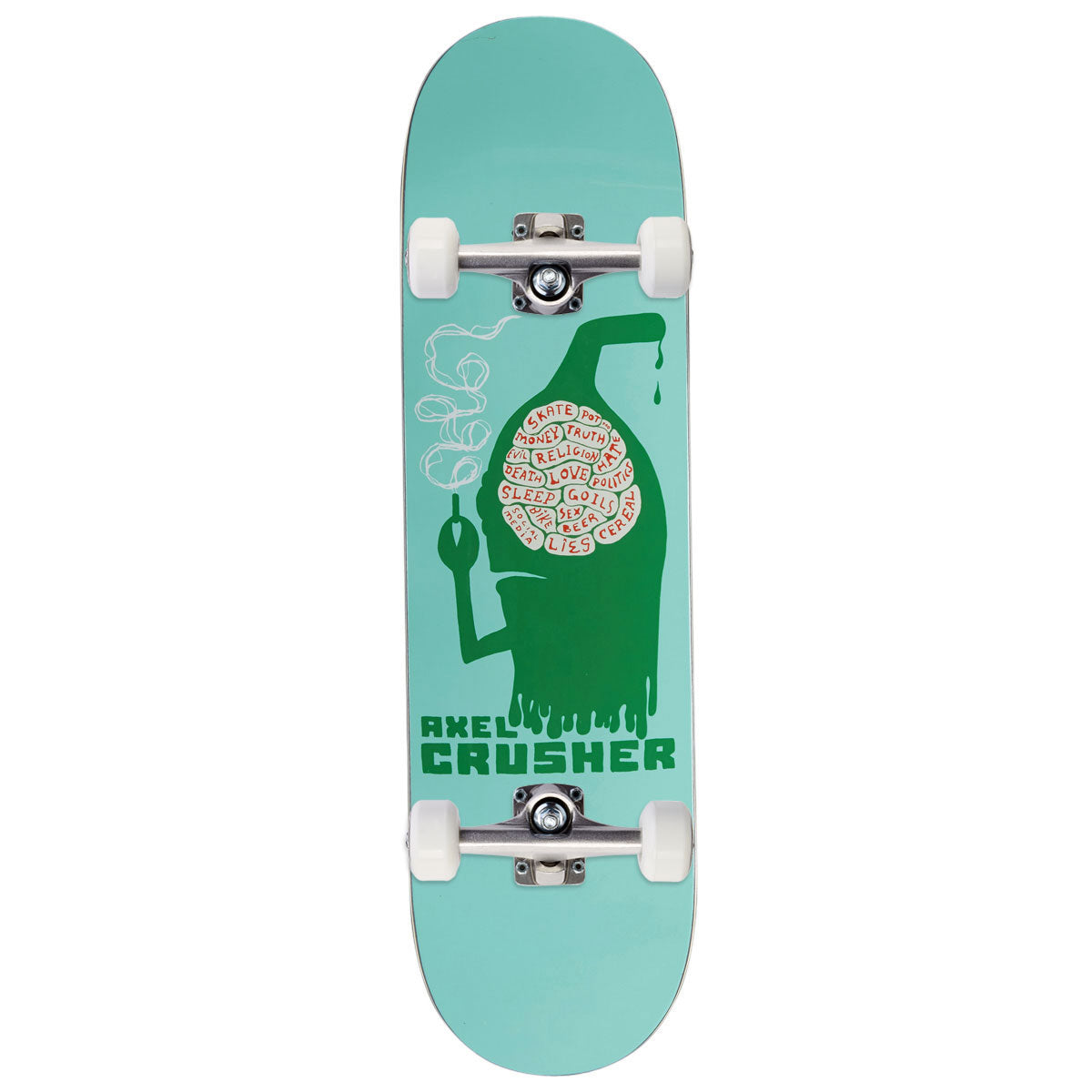 Toy Machine Axel Silowet Skateboard Complete - 8.25