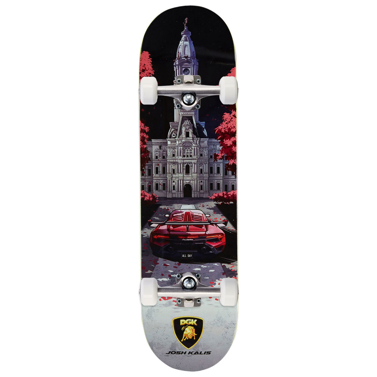 DGK Night Squad Kalis Skateboard Complete - 8.06