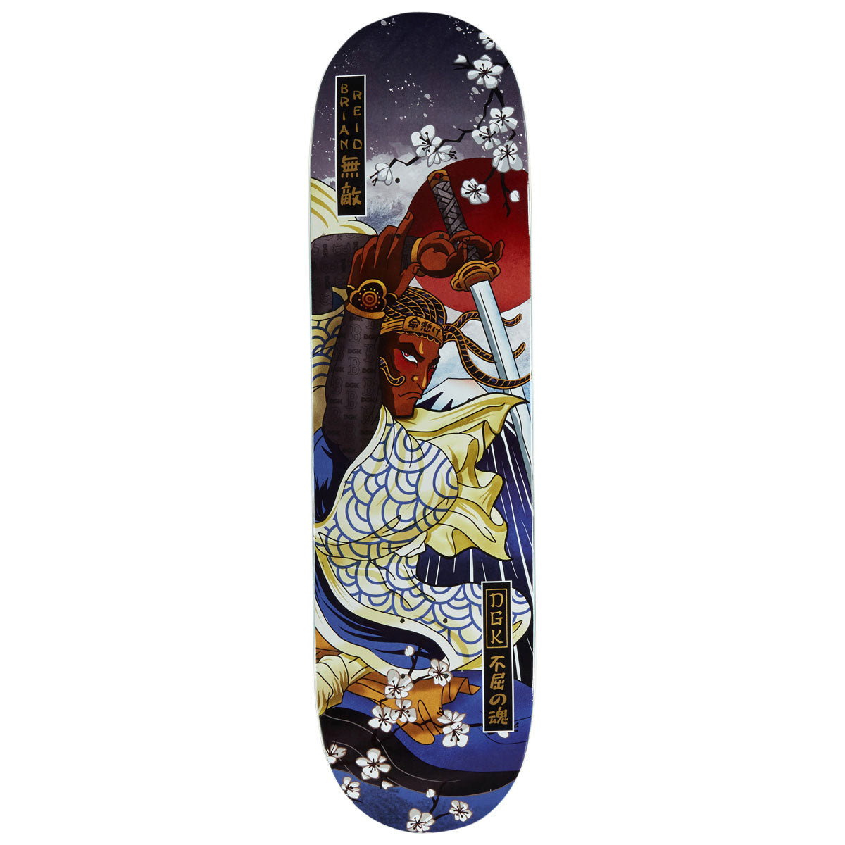 DGK Fighting Spirit Reid Skateboard Deck - 8.38