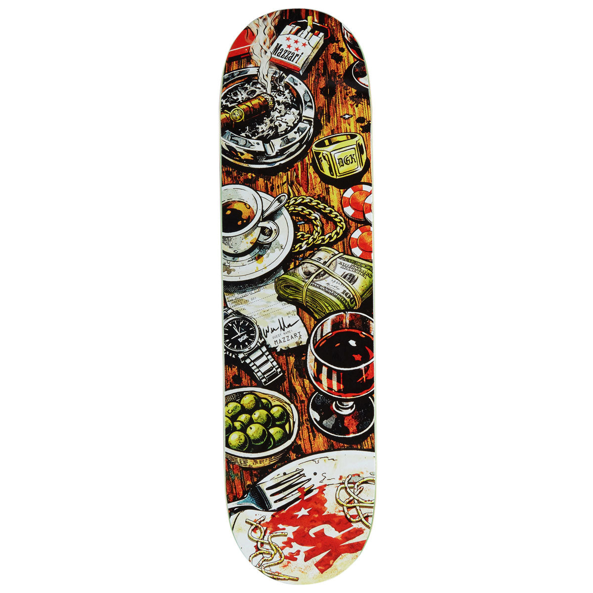 DGK Bada Bing Mazzari Skateboard Deck - 8.25
