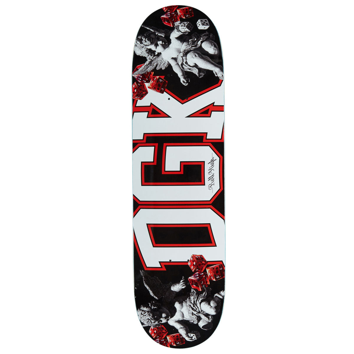 DGK Roll High Skateboard Deck - 8.38