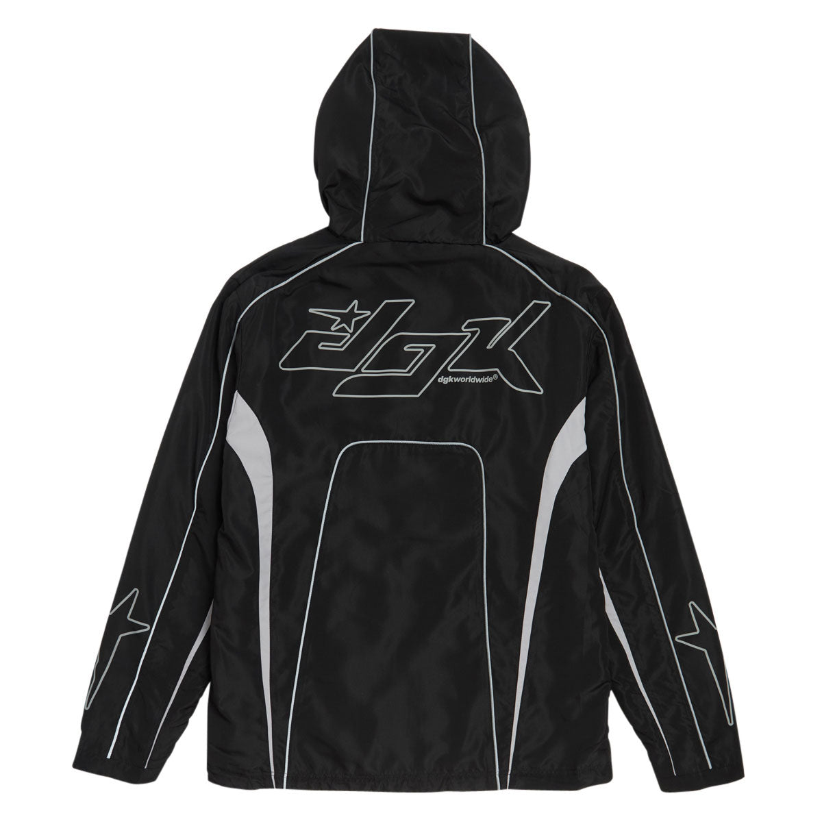 DGK Omega Windbreaker Jacket - Black image 2