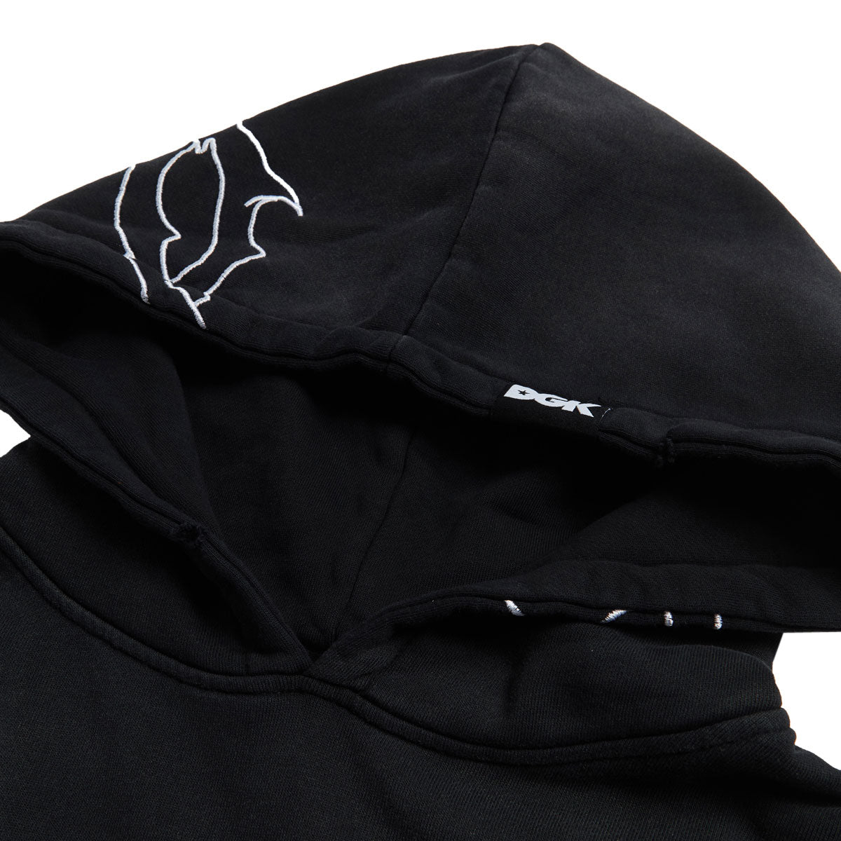 DGK Battalion Hoodie - Sunbleached Black image 5