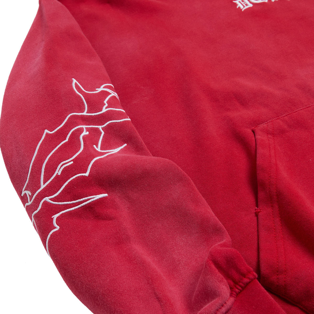 DGK Battalion Hoodie - Sunbleached Red image 4