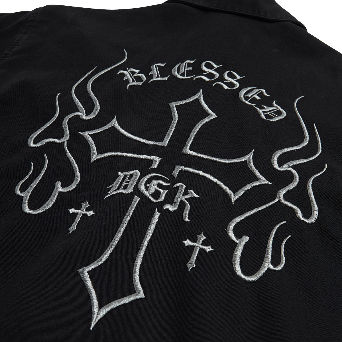 DGK Core Lord Work Shirt - Black image 4