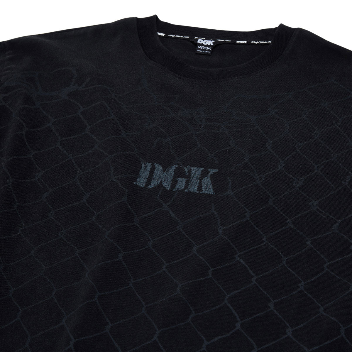 DGK Breakthrough Knit T-Shirt - Vintage Black image 3