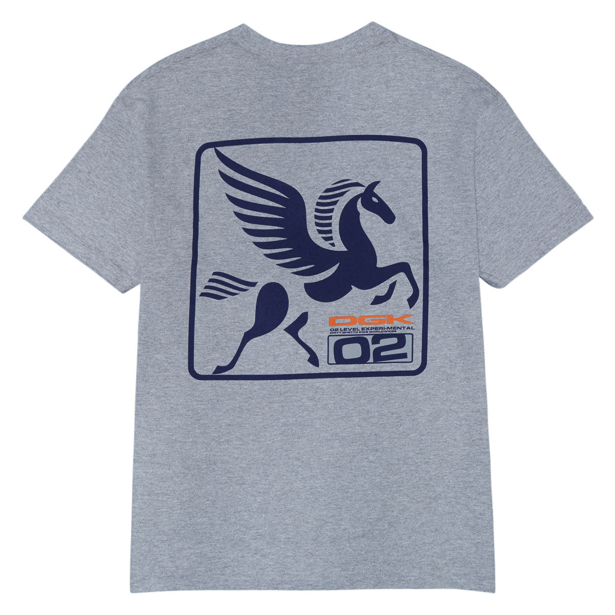 DGK Flight T-Shirt - Grey Heather image 2