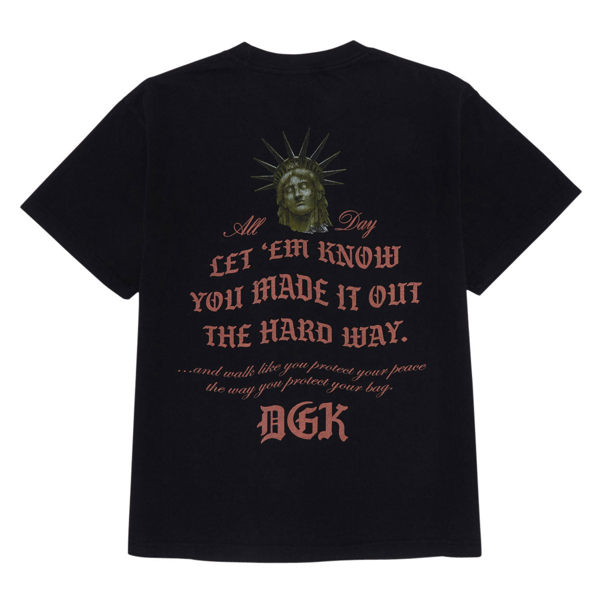 DGK Shadows Boxy Fit T-Shirt - Black image 2