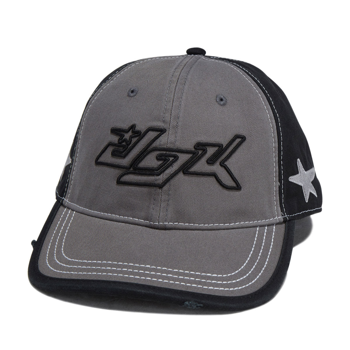DGK Omega Snapback Hat - Gray/Black image 1