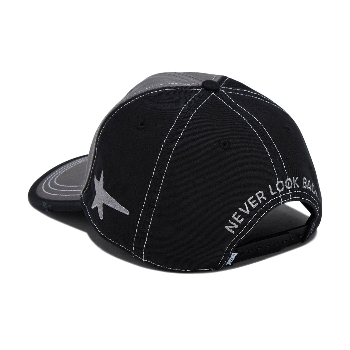 DGK Omega Snapback Hat - Gray/Black image 2