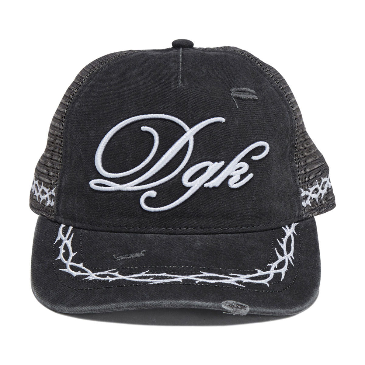 DGK Torn Trucker Hat - Black image 3