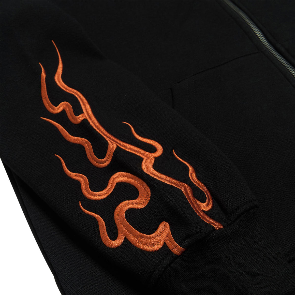 DGK Roamer Zip Up Hoodie - Black image 4