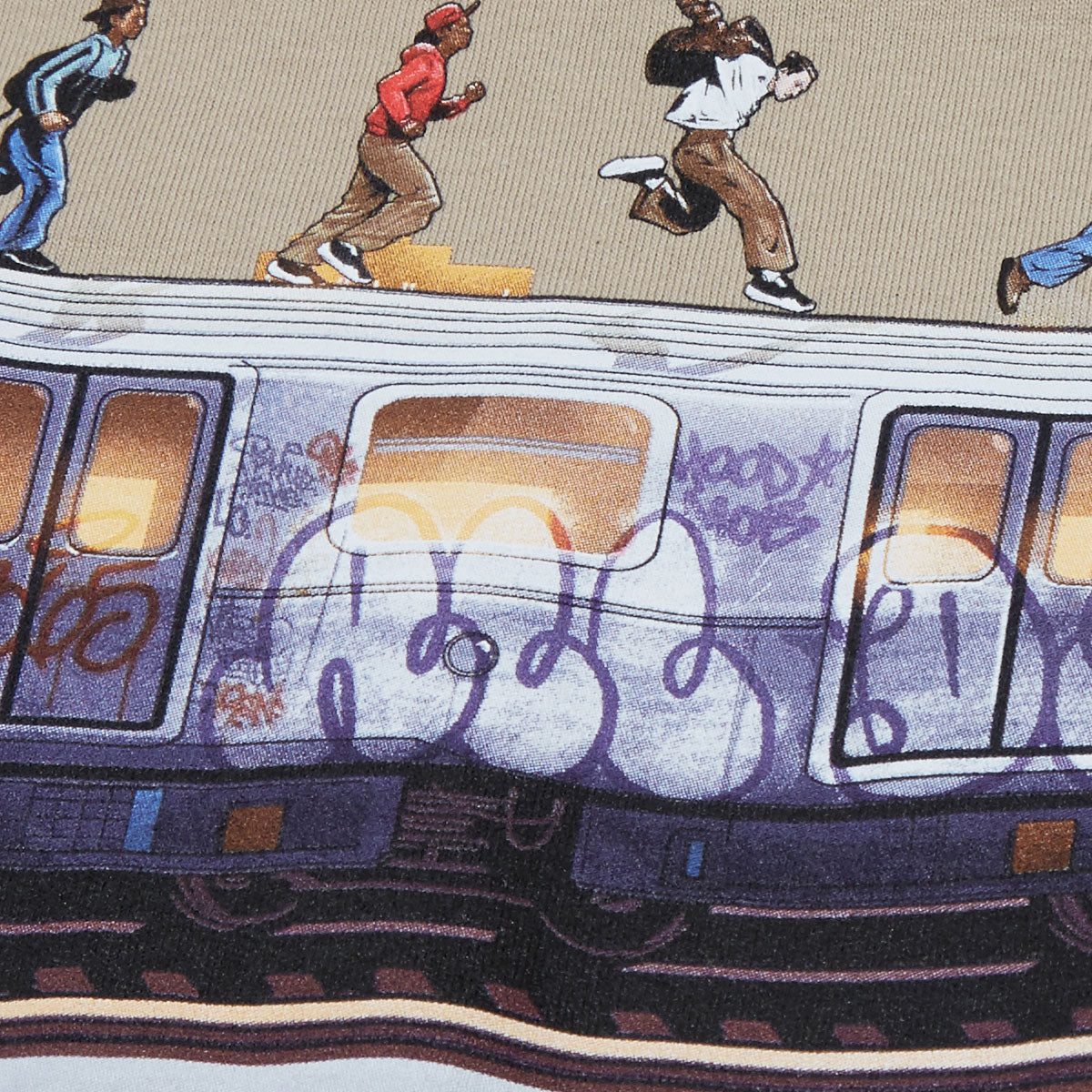 DGK Foot Patrol T-Shirt - Sand image 4