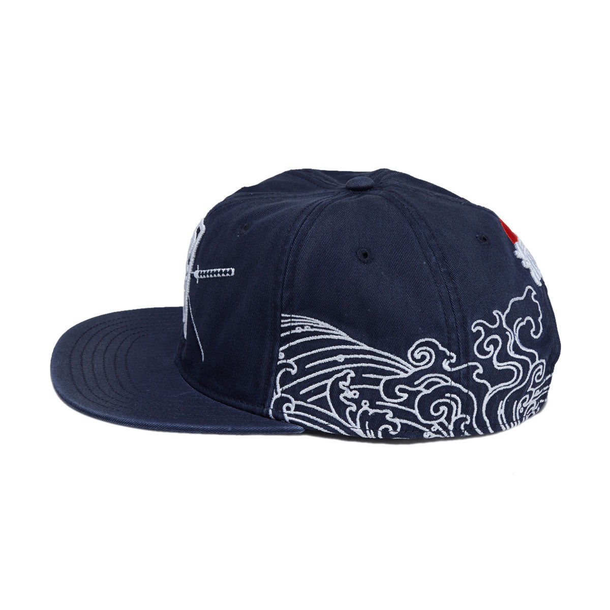 DGK Oceans Snapback Hat - Indigo image 3
