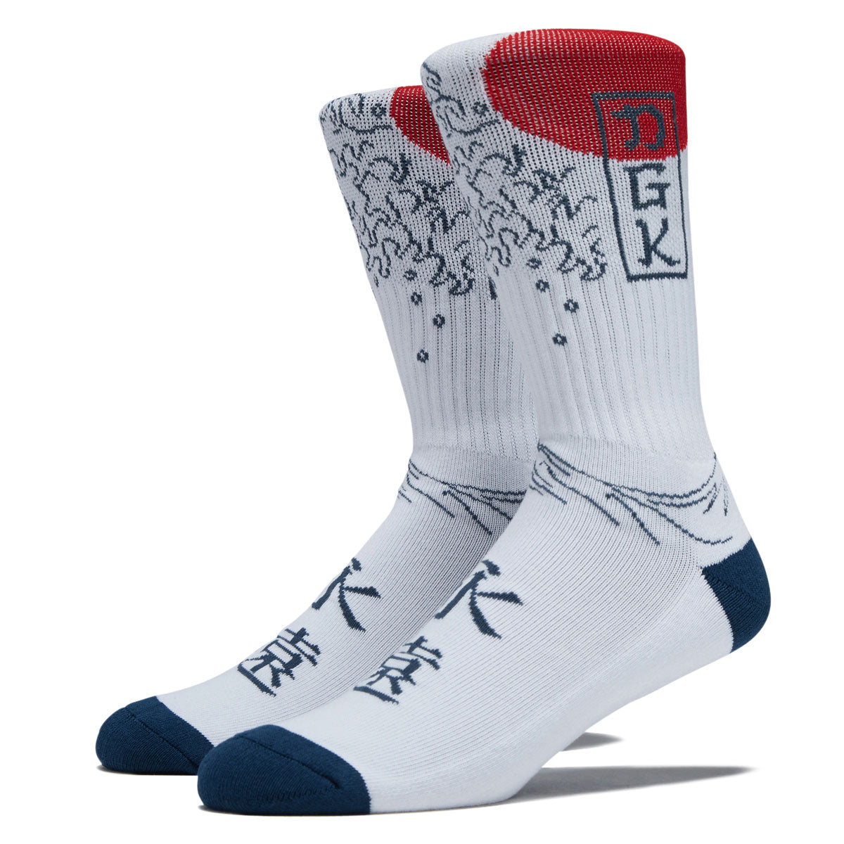 DGK Ubiquity Socks - White image 1