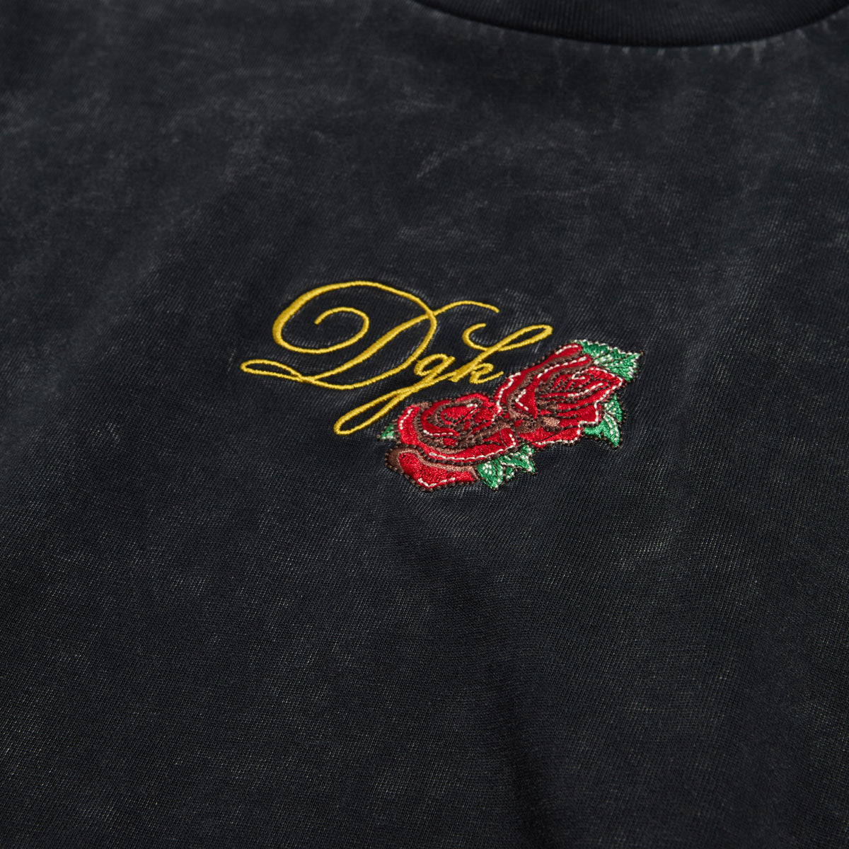 DGK Testament Knit T-Shirt - Black image 3